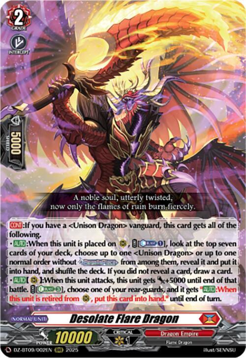 Desolate Flare Dragon - DZ-BT09: Super Brave Detonation (DZ-BT09)