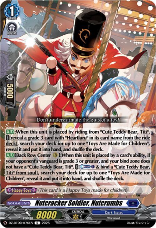 Nutcracker Soldier, Nutcrumbs - DZ-BT09: Super Brave Detonation (DZ-BT09)